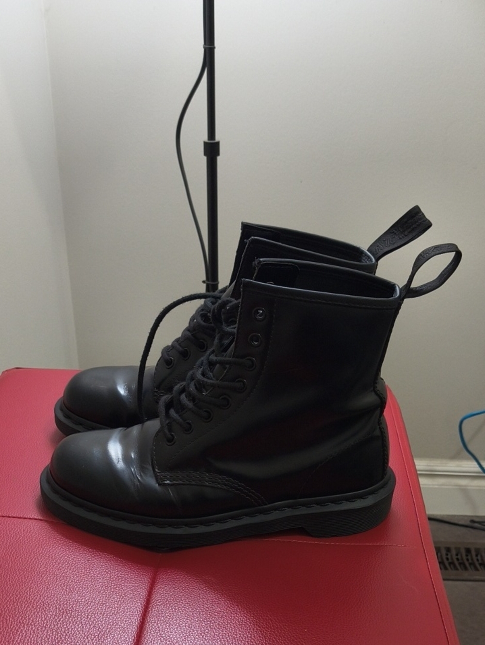 Dr. Martens Black 1460 Mono Boots